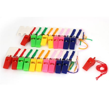 Referee Lanyard - 20pcs Basketball Match Neck Lanyard Referee Whistle w Lobster Clasp