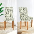 thumbnail image 3 of Yayeee 4 Pack Dining Chair Covers Stretch Parson Chairs Slipcovers Seat Protector, Lush Greenery, 3 of 6