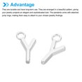 thumbnail image 5 of Letter Charm Pendants, 50 Pcs Character Alphabet Pendant Bulk DIY for Jewelry Making Bracelets, Silvery, Y, 5 of 6