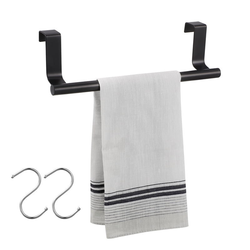 Rumbeast Over Door Towel Holder with 2 SShape Hooks, 14.2 Inch