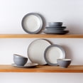 thumbnail image 2 of Noritake Colorwave Slate 12-Piece Coupe Dinnerware Set, Service for 4, 2 of 7