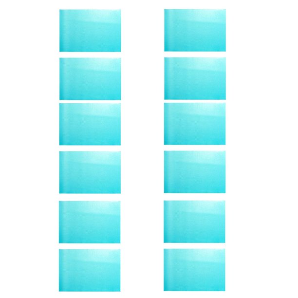 Vaidha 12PC Refrigerator Mat Multifunction Fridge Mats Refrigerator