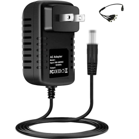 Onerbl AC/DC Adapter Compatible with Swann SWDVK-HDHOMK88 SWDVK-HDHOMK88-US 8-Channel Digital Video Recorder Power Supply Cord Cable Charger