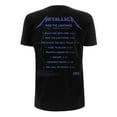 thumbnail image 2 of Metallica  Adult Ride The Lightning Tracks Back Print T-Shirt, 2 of 2