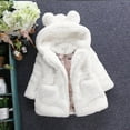 thumbnail image 2 of Baby Girls Autumn Winter Hooded Coat Cloak Jacket Thick Warm Clothes, 2 of 4