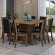 thumbnail image 2 of Juego de Comedor MADESA Mesa Tablero de Madera 8 Sillas Marrón/Negro Marisa, 2 of 10