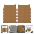 thumbnail image 2 of 50Pcs Corrugated Paper Cup Sleeves Heat-insulation Tea Cup Protective Covers, 2 of 8