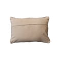 thumbnail image 4 of Creative Co-Op Hand-Woven Jute and Cotton Chindi Lumbar Pillow, Multicolor, 4 of 4