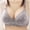 Light Gray, variant on Women's Traditional Thin Cup Wireless Bra with Print Design, Comfortable for Daily Wear, No Underwire for Freedom, Supportive Fit for All Bust Sizes,Light Gray 44