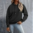 thumbnail image 5 of Hoodie Women Leopard Hoodies Sweatshirt Hop Pullover Hoodie Soft Streetwear Womens Fall Sweatshirts Black S, 5 of 6