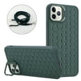 thumbnail image 4 of ELEHOLD for iPhone 15 Pro Max Magnetic Stand Case with Detachable Lanyard Strap Honeycomb Heat Dissipation Compatible with Mag Safe Charging Lens Frame Kickstand Anti-Lost Protection Cover,Green, 4 of 5