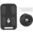 thumbnail image 3 of QR-60 Quick Release Plate, Camera Tripod Plate 1/4" Screw Mount with Strap Buckle for Arca-Swiss Ball Head Tripod, 3 of 5