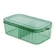 thumbnail image 2 of Caja rectangular para conservar frescos con tapa - Recipiente de plástico para almacenar alimentos en nevera, snacks, frutas, preparación de comidas, 2 of 4