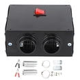 thumbnail image 3 of Calentador de coche, desempañador portátil, ventilador silencioso, calentamiento rápido, 600 W, 24 V, 3 of 14