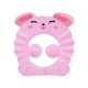 thumbnail image 4 of Gorro de ducha ajustable para niños con orejeras, gorro de baño de EVA con dibujos animados para niñas y niños, ideal para viajes en interiores. Rosa, 4 of 9