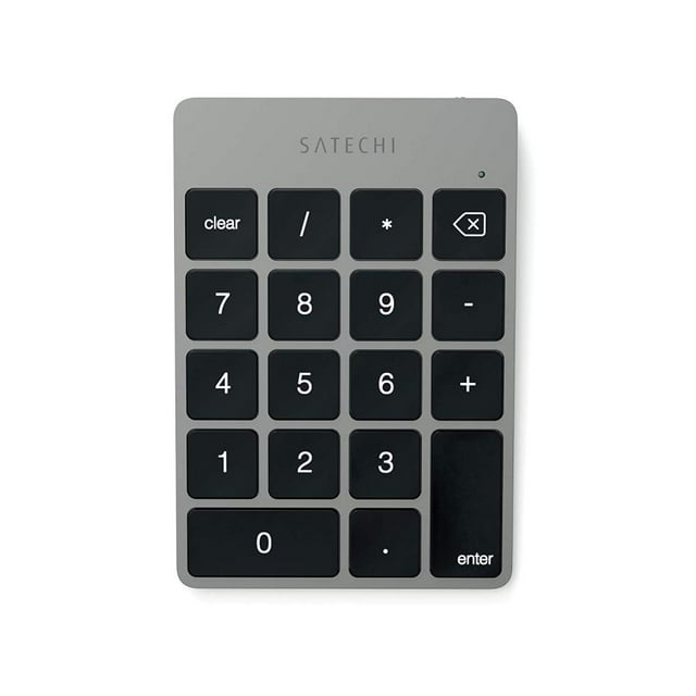 Teclado Numérico Inalámbrico Satechi Usb, 18 Teclas -gris