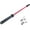 Black+Red, variant on Exercise Equipment 7.2Ft Barbell Bar for 2" Olympic Plates, Home Gym Weightlifting Bar Solid Weight Bar 5Ft Fitness Training Curl Barbell,Workout Equipment