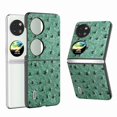 thumbnail image 1 of ABEEL Ostrich Texture Case For Huawei P60 Pocket, 1 of 5