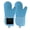 Blue, variant on Silicone Oven Mitts-13.6 in Extended Oven Mitts Heat Resistant 500F, Oven Gloves with Soft Liner Good Grippy BPA-Free Easy to Clean Flexible-Oven Mits Set for Cooking Baking Grilling BBQ