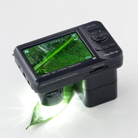 Vividia 3R-500UV 3.5 Inch Portable Handheld Digital Microscope with White/UV LED