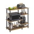 thumbnail image 7 of Bestier Farmhouse Baker's Rack 5 Tier Microwave Oven Stand for Kitchen,  Retro Oak, 7 of 7
