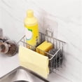 thumbnail image 4 of Transparent Buckle Hook Suitable For Stainless Steel Sponge Holder Kitchen Brush Soap Dishwashing Liquid Drain Rack Accessories（Drain Not Include） S Hooks Heavy Duty, 4 of 5