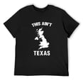 thumbnail image 3 of This Ain't Texas Charismatic Men's Cotton Short Sleeve HD Print Tee for Casual T-Shirt Crew Neck Top Black M, 3 of 7