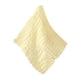 thumbnail image 3 of Bewildely 1 toalla de algodón absorbente para bebé, babero para Saliva, babero portátil para alimentación infantil, toalla para de cara, toalla Suministros de limpieza para el hogar amarillo Bewildely HA004670-02, 3 of 6