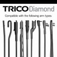 thumbnail image 3 of Limpiaparabrisas Trico Diamond, 22 cm y 20 cm, paquete de 2, 3 of 7