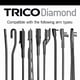 thumbnail image 3 of Juego de 2 limpiaparabrisas Trico Diamond, 24 cm + 22 cm, 3 of 7