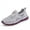 Gray, variant on Womens Casual Slip On Walking Shoes Comfortable Work Sneaker