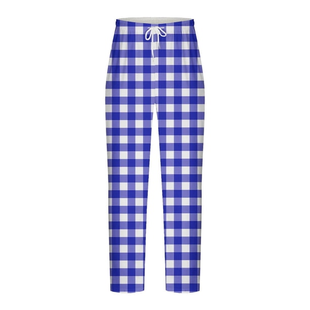Pantalones largos para hombre, informales, a la moda, con estampado, cintura elástica, rectos, de poliéster