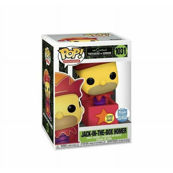 Funko POP! Television Jack-in-the-Box Homer #1031 Funko Shop Exclusive