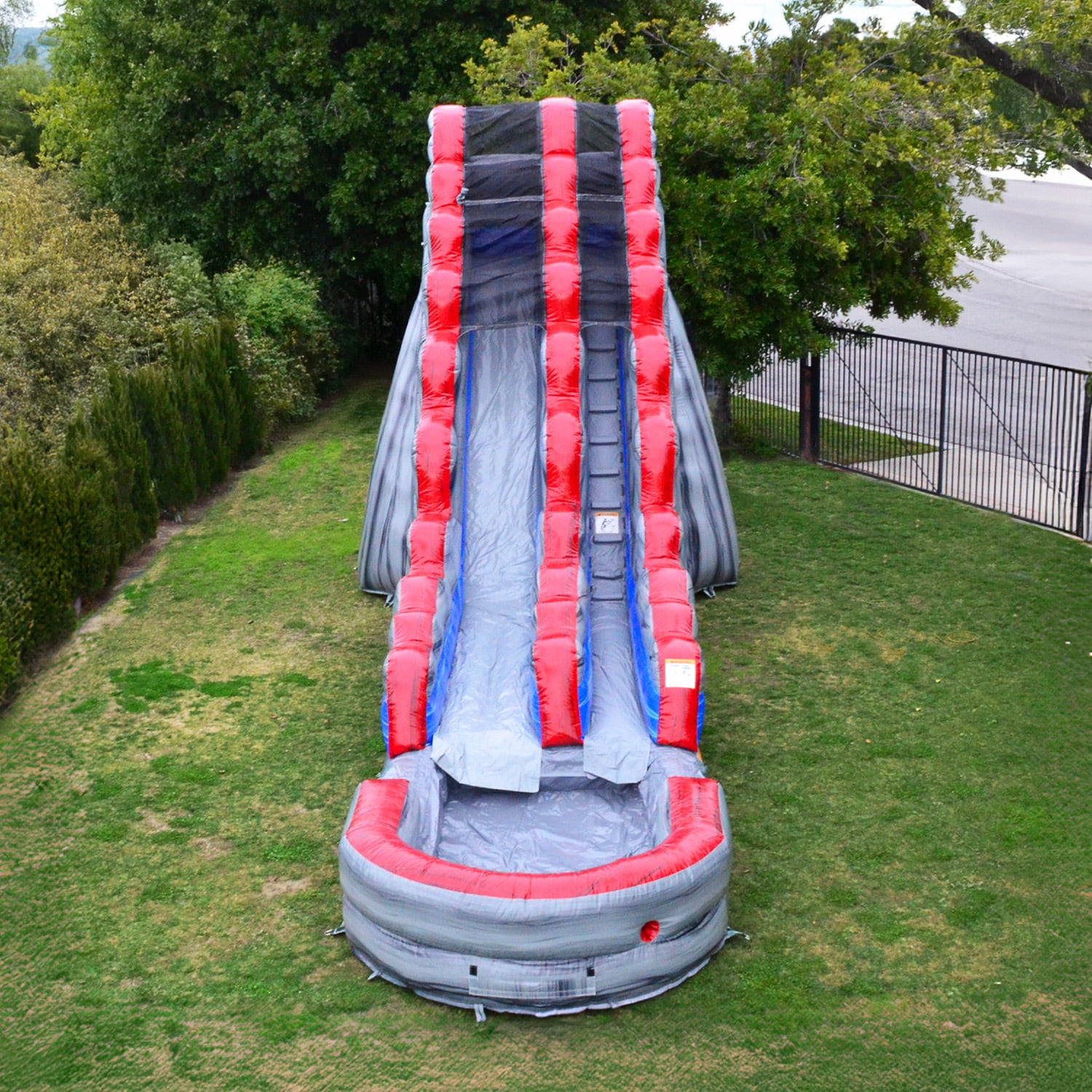JumpOrange Titanium Commercial Grade Inflatable Water Slide with Splash Pool, for Adults and Kids