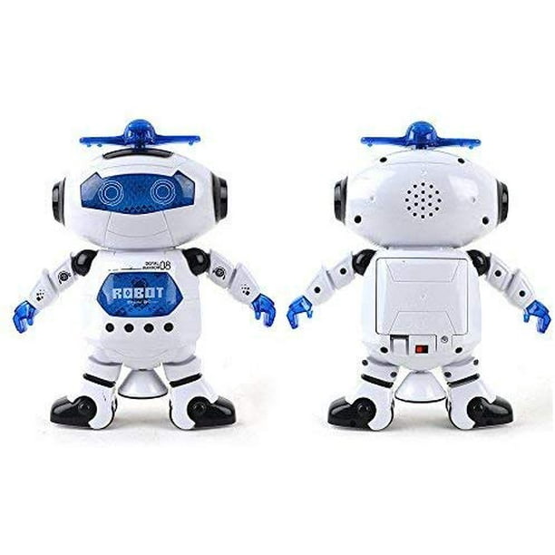 electronic walking dancing robot toy