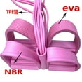 thumbnail image 2 of Pedal Resistance Band with Handle, Natural Rubber Foot Resistance Bands with Handles, Upgrade 4-Tube Manual Resistance Training Pedal Resistance Foot Pedal para Abdomen, Waist, Hands, Legs.(Purple), 2 of 2