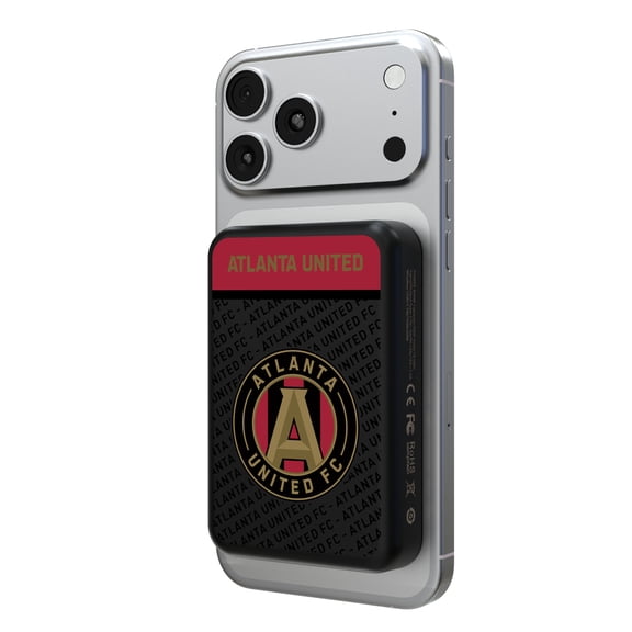 Atlanta United FC 5000mAh Wireless Mag Power Bank