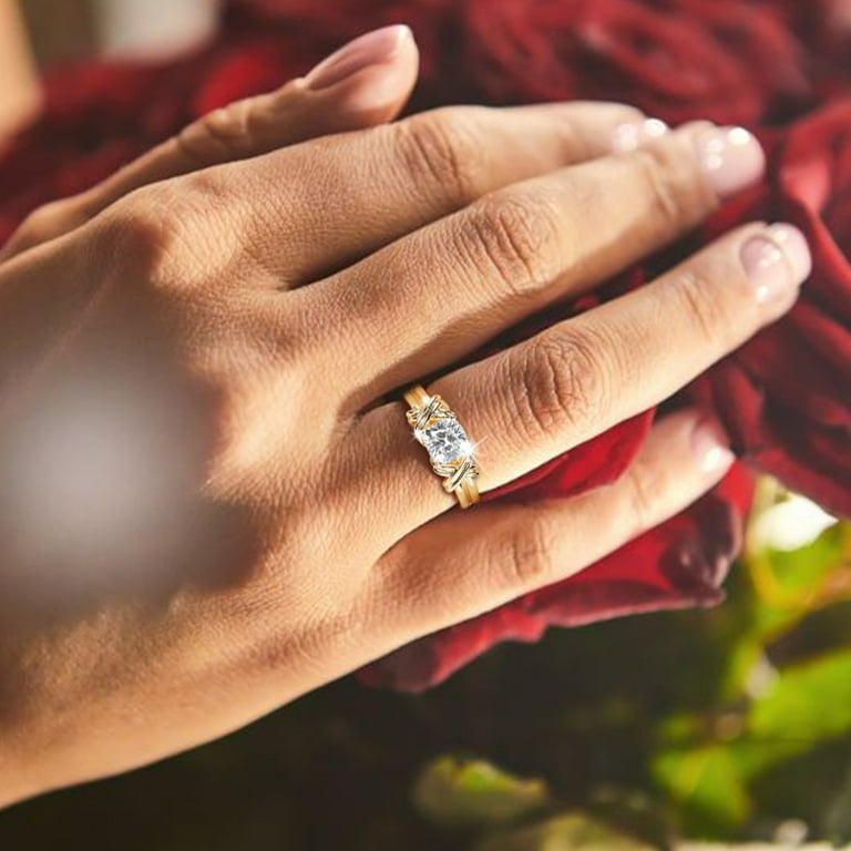 Ring For Men Women Girls Classic New Ring Wedding Engagement Ring