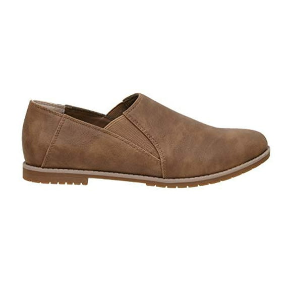 CUSHIONAIRE Women's Duffy Twin Gore Slip on +Memory Foam & Wide Widths Available