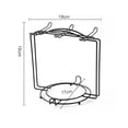 thumbnail image 2 of Soporte De Exhibición De Tazas De Té Soporte De Tazas Antioxidante Estante De Secado De Acero Inoxidable Para Platos De Tazas Vogacara HA030126-00, 2 of 6