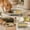 104#Yellow, variant on Double Bowl Pet Feeder 350ml Each Stays in Place for Cats and Small Dogs, Tilted Height Neck Care Removable Bowls, Stable Easy Clean Daily Feeding Station Indoor Gift