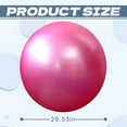 thumbnail image 2 of BESTSKY Exercise Ball,29.53in Workout Ball,Safety And Explosion-Proof Exercise Balls,Pink, 2 of 7
