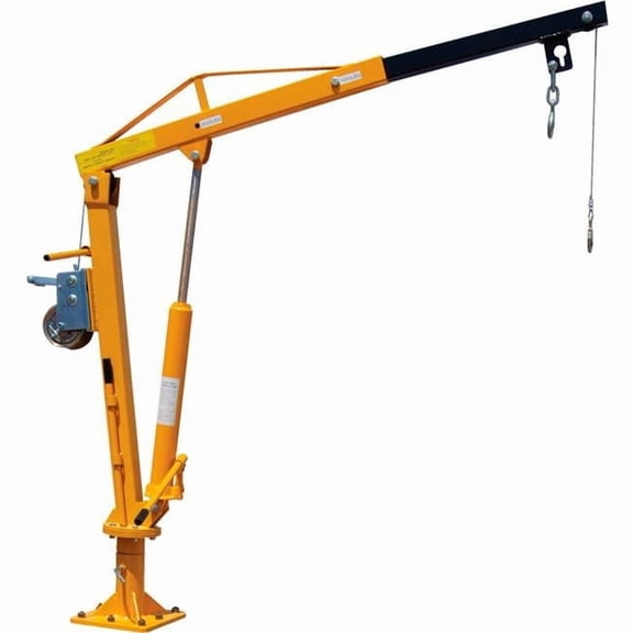 2000 lbs WTJ-4 Steel Winch Operated Pickup, Trailer & Truck Jib Crane