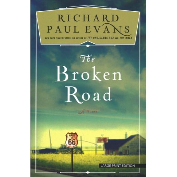 The Broken Road (Paperback)(Large Print)