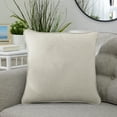 thumbnail image 3 of Sorra Home  Indoor Corded Pillow Single Beige - 16 in H x 16 in W x 6 in D, 3 of 5