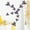 B, variant on Kids Wall Stickers,24PCS 3D Bee Stickers Bee Decor Removable Mural Decals Honey Bee Clings For Home Office Fridge Decorations Party Supplies