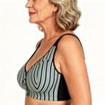 thumbnail image 4 of Aofany Front Closure Bras for Older Women Easy Close Comfort Everyday Bra Lightly Lined Full Coverage Seamless Bras No Underwire Brassiere, 36B/C-52B/C, 4 of 8