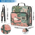 thumbnail image 2 of FORMRS Zipper Binder with Shoulder Strap 2-inch Ring 500 Sheet Capacity File Bag, Pink and White Cat, 2 of 5