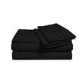 thumbnail image 2 of D.N.G. BEDDINGS Luxury 4 Piece Sheet Set with 12 Inch Deep Pocket 800 Thread Count 100% Egyptian Cotton Stripe Black Color Olympic Queen Size, 2 of 3