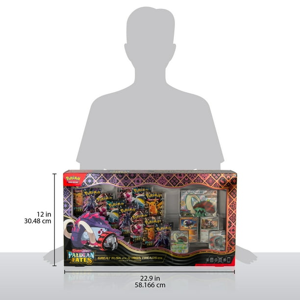 Pokemon TCG: Paldean Fates Great Tusk ex & Iron Threads ex Premium